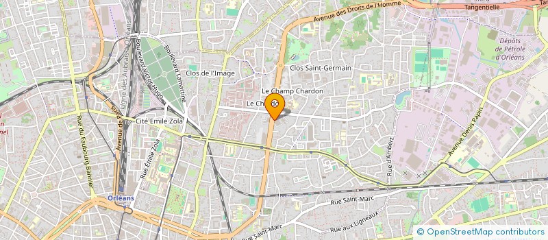 localisation de l'entreprise BPM CARS - EAGLE 28 à ORLEANS