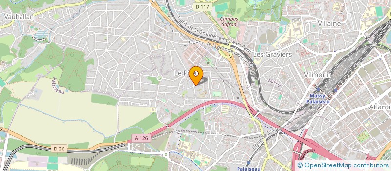 localisation de l'entreprise BPM CONSTRUCTIONS  PALAISEAU