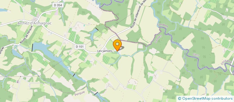 localisation de l'entreprise BPM DIAGNOSTICS  ARTHEZ-D'ARMAGNAC