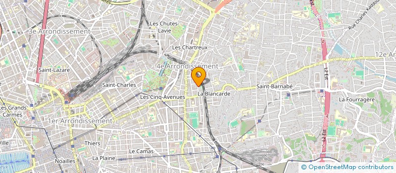 localisation de l'entreprise BPM ENERGY à MARSEILLE