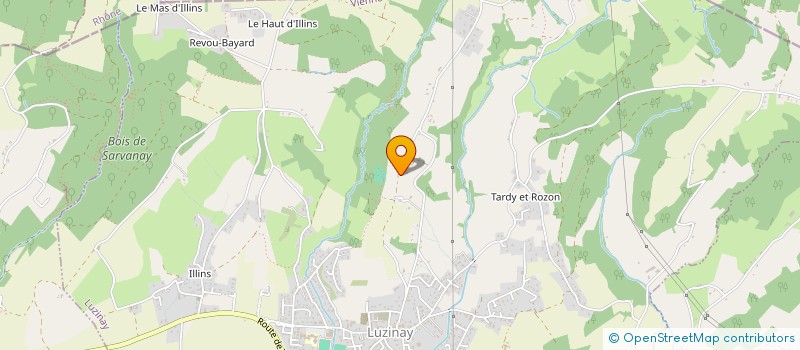 localisation de l'entreprise BPM ESTEVE  LUZINAY