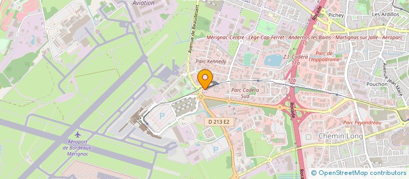 localisation de l'entreprise BPM EXCLUSIVE - AP BORDEAUX à MERIGNAC