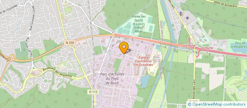 localisation de l'entreprise BPM INDUSTRIES  LA TESTE-DE-BUCH