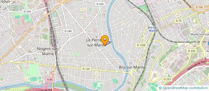 localisation de l'entreprise BPM NATION  LE PERREUX-SUR-MARNE