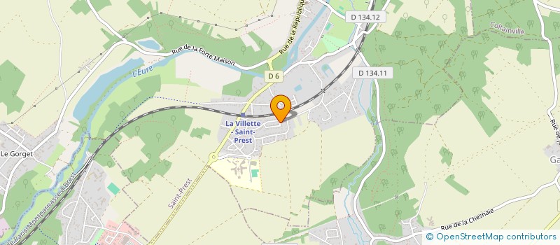 localisation de l'entreprise BPM SONGS 28 à SAINT-PREST