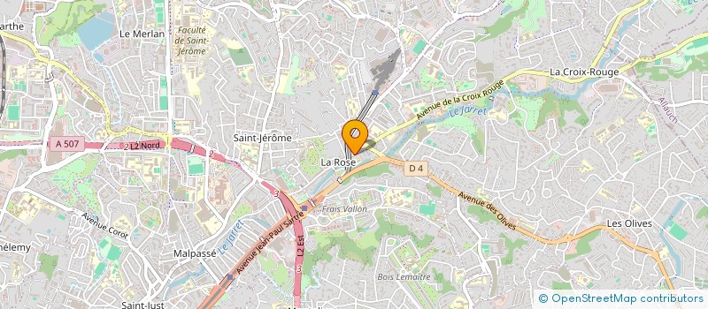 localisation de l'entreprise BPMA  MARSEILLE