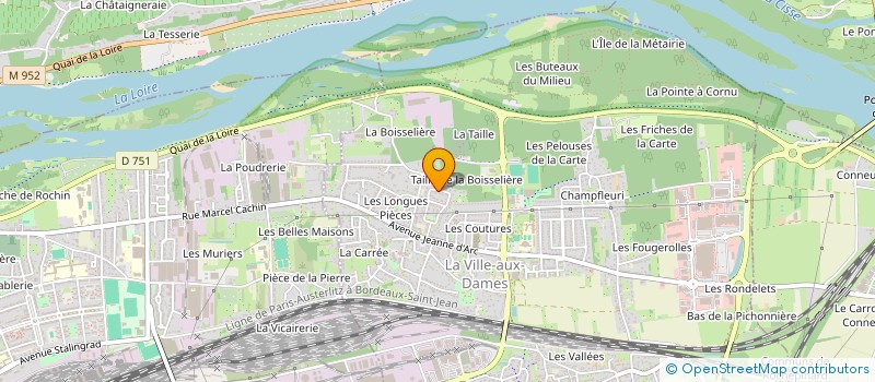 localisation de l'entreprise BPME CONSULTING  LA VILLE-AUX-DAMES