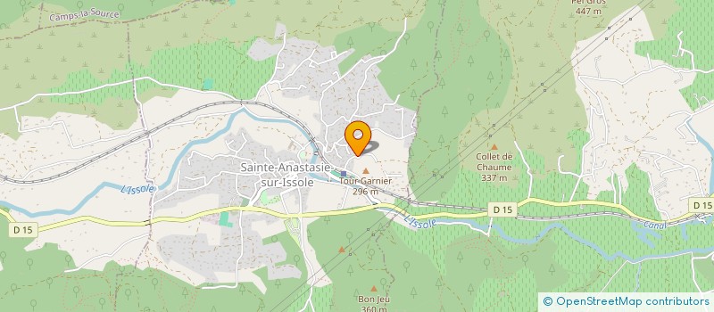 localisation de l'entreprise BPMI  STE ANASTASIE SUR ISSOLE