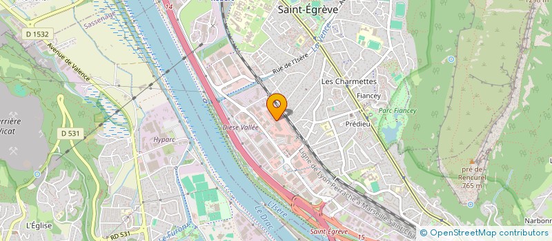 localisation de l'entreprise BPO  SAINT-EGREVE