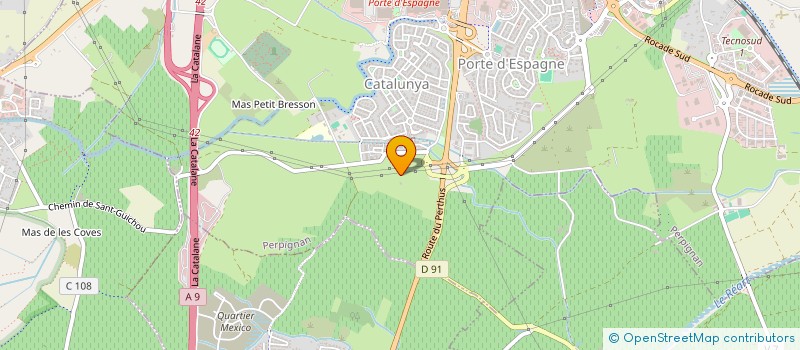 localisation de l'entreprise BPO  CABESTANY