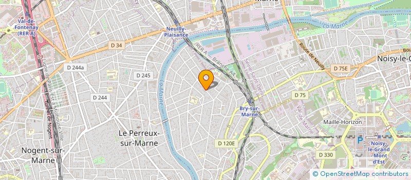 localisation de l'entreprise BPO INVESTISSEMENTS à BRY-SUR-MARNE