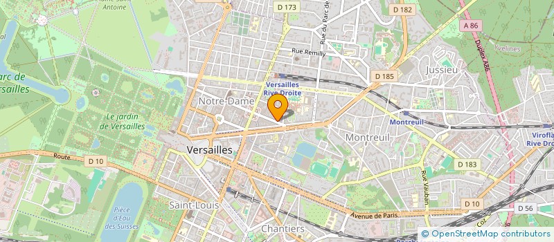 localisation de l'entreprise BPO-VIE à VERSAILLES