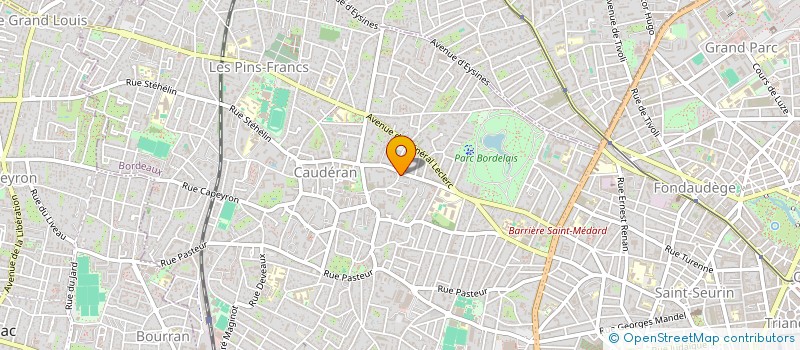 localisation de l'entreprise BPOINT  BORDEAUX