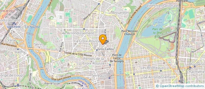 localisation de l'entreprise BPP à LYON