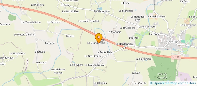 localisation de l'entreprise BPP  VITRE