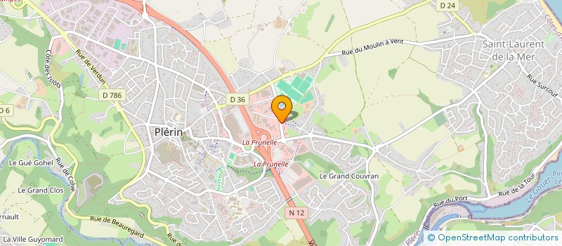 localisation de l'entreprise BPQL  PLERIN