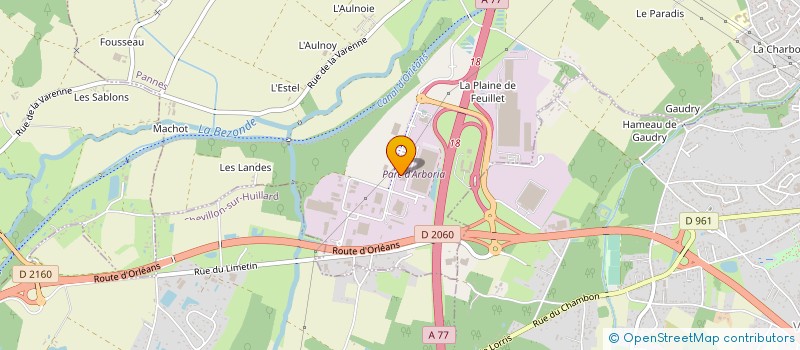 localisation de l'entreprise BPR ANALYSES SPECIALISEES à PANNES