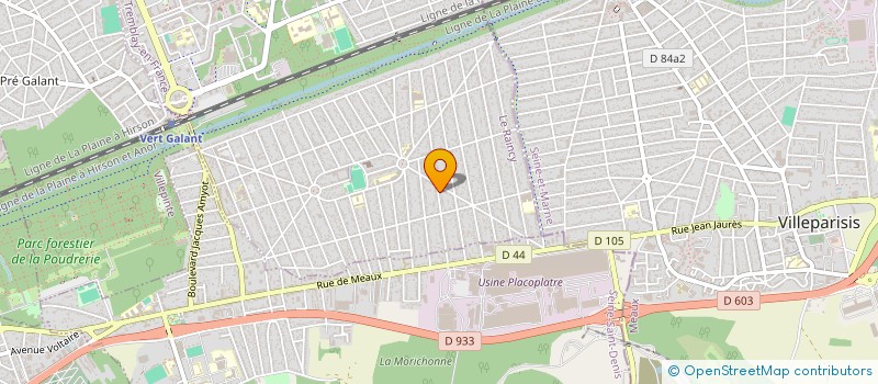 localisation de l'entreprise BPR ENTERTAINMENT  TREMBLAY-EN-FRANCE