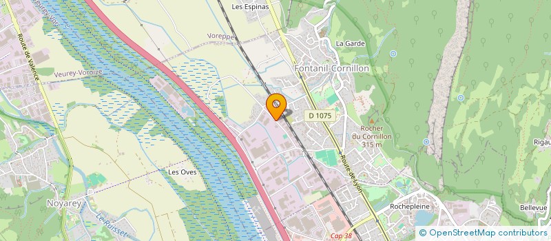 localisation de l'entreprise BPR HOLDING  FONTANIL-CORNILLON