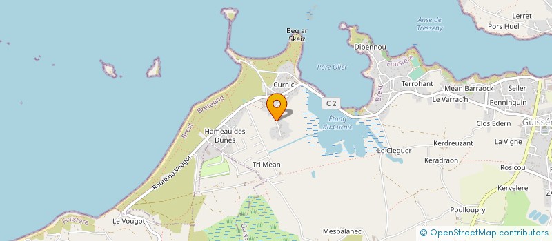 localisation de l'entreprise BPRE  GUISSENY