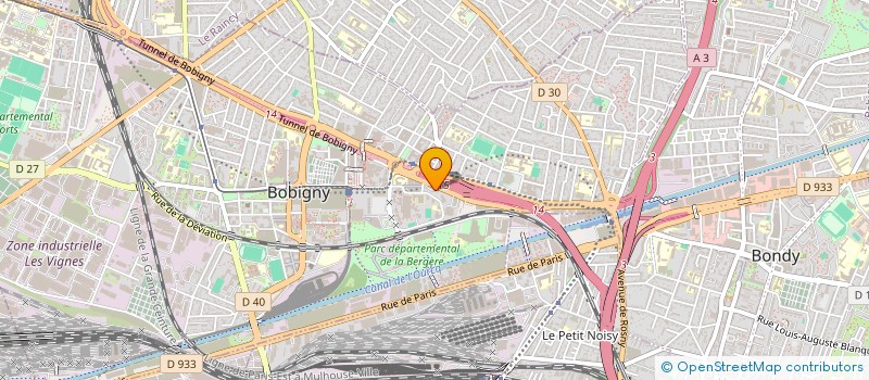 localisation de l'entreprise BPS à MONTREUIL