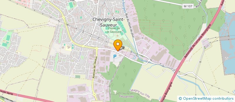 localisation de l'entreprise BPS à CHEVIGNY-SAINT-SAUVEUR