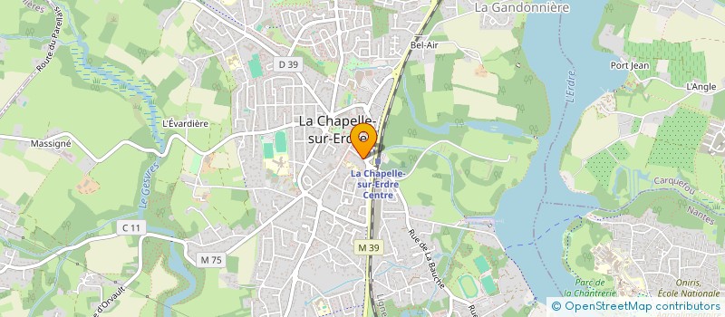 localisation de l'entreprise BPS  LA CHAPELLE-SUR-ERDRE