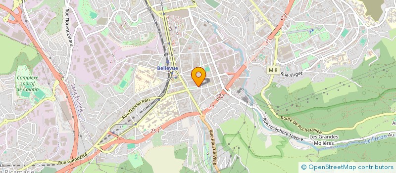 localisation de l'entreprise BPS AGENCE NEGOCE INTERNATIONAL à SAINT-ETIENNE
