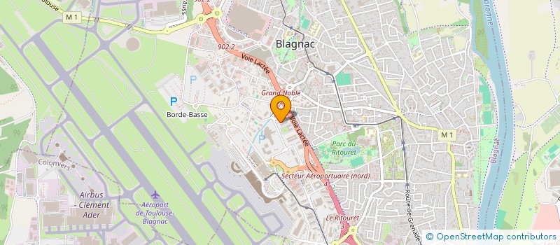 localisation de l'entreprise BPS INVESTISSEMENT à BLAGNAC
