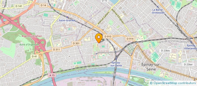 localisation de l'entreprise BPS PRO  EPINAY-SUR-SEINE