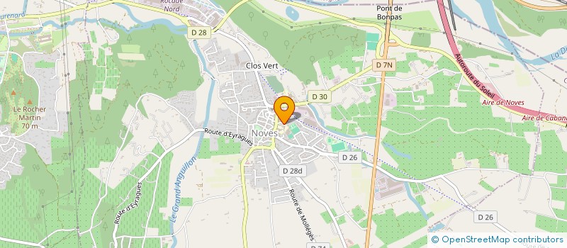 localisation de l'entreprise BPSE à NOVES