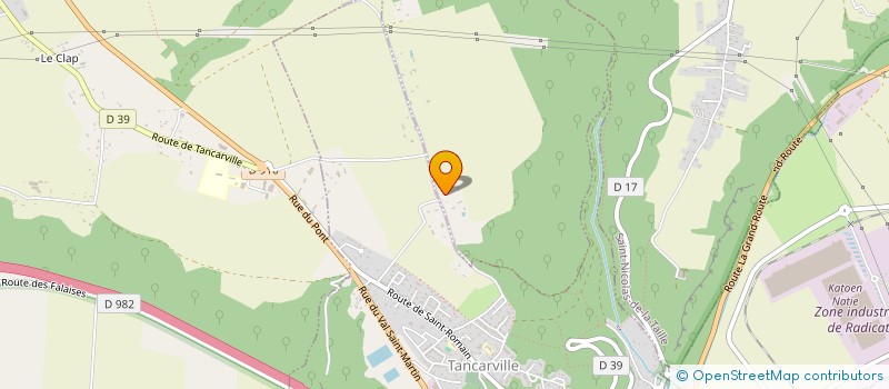 localisation de l'entreprise BPSFM SARL  LA CERLANGUE