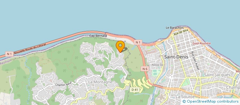 localisation de l'entreprise BPSP à SAINT-DENIS
