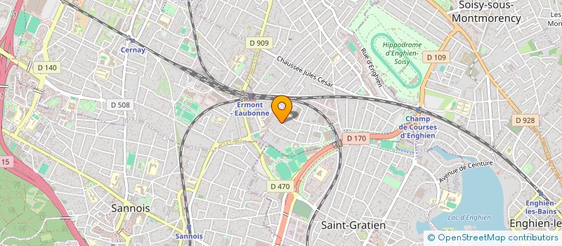 localisation de l'entreprise BPSR MANAGEMENT à EAUBONNE