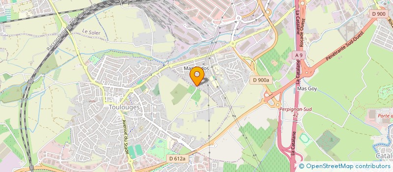 localisation de l'entreprise BPSV IMMO à PERPIGNAN
