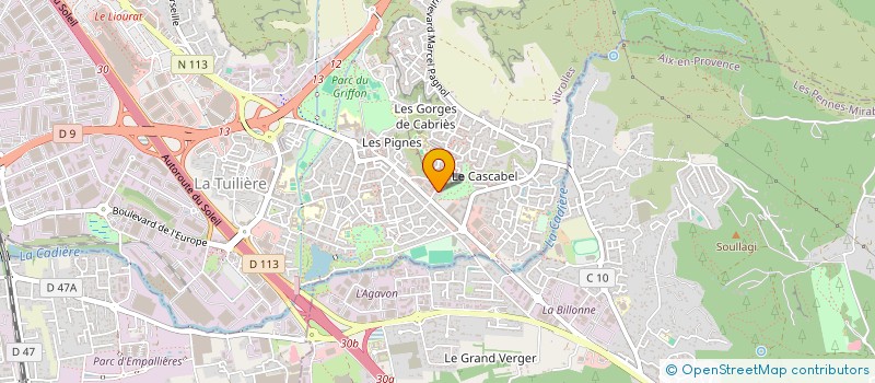 localisation de l'entreprise BPV à VITROLLES