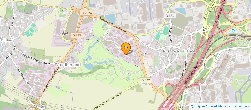 localisation de l'entreprise BPW FRANCE  ROISSY-EN-FRANCE