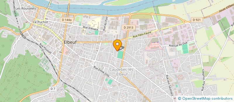 localisation de l'entreprise BPW1  CAUDEBEC-LES-ELBEUF