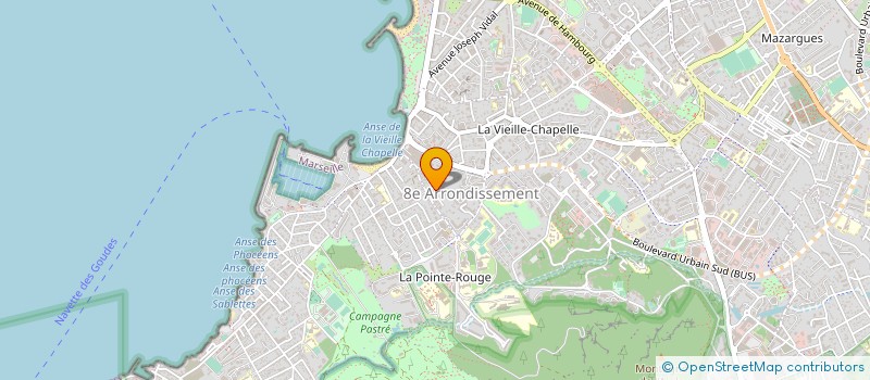 localisation de l'entreprise BPWEAR à MARSEILLE