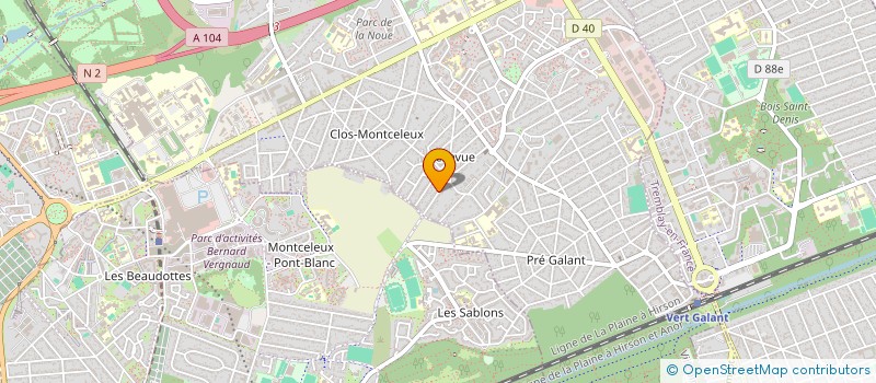 localisation de l'entreprise BQ à VILLEPINTE