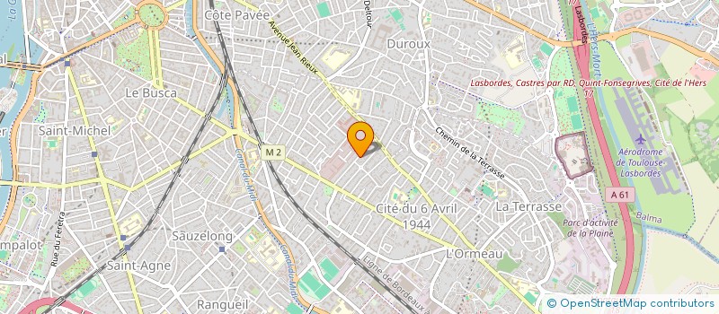 localisation de l'entreprise BQ C-H-R CONSULTING à TOULOUSE