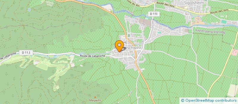 localisation de l'entreprise BQ FINANCE  AMMERSCHWIHR