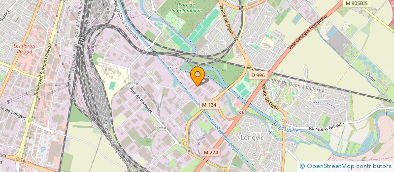 localisation de l'entreprise BQ TRANS à LONGVIC