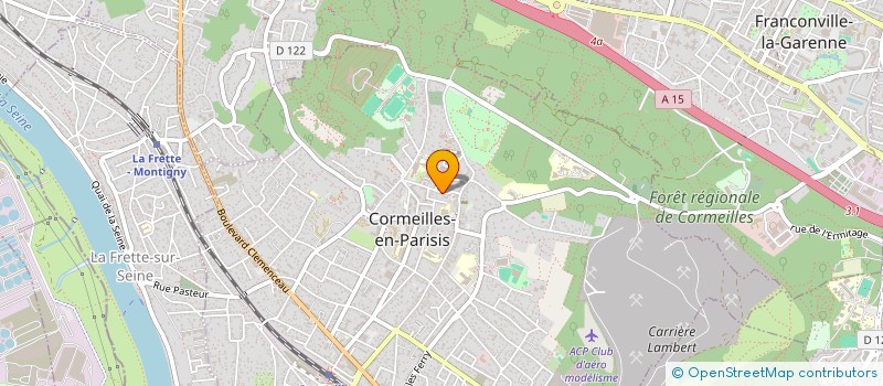 localisation de l'entreprise BQD ENERGIE à CORMEILLES-EN-PARISIS