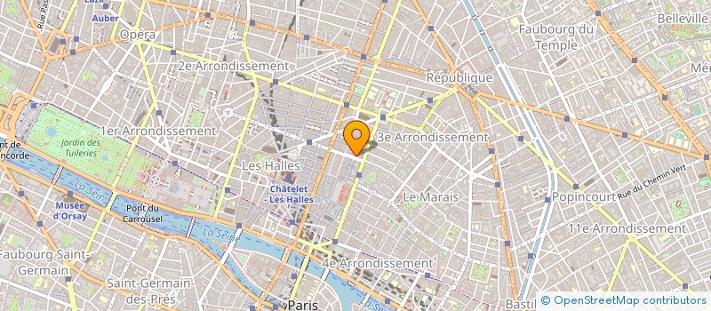 localisation de l'entreprise BQD2000  PARIS