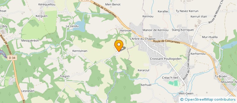 localisation de l'entreprise BQT IMMO à QUIMPER