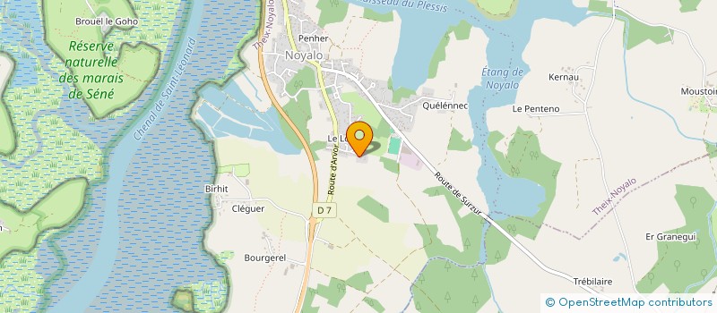 localisation de l'entreprise BR  THEIX-NOYALO