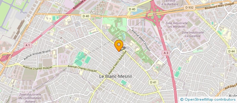 localisation de l'entreprise BR à LE BLANC-MESNIL