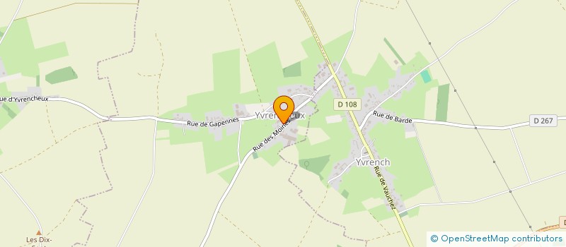 localisation de l'entreprise BR  YVRENCHEUX