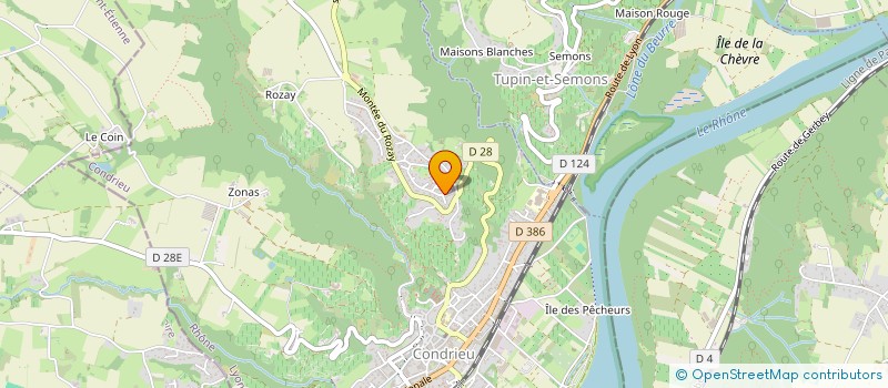 localisation de l'entreprise BR  CONDRIEU